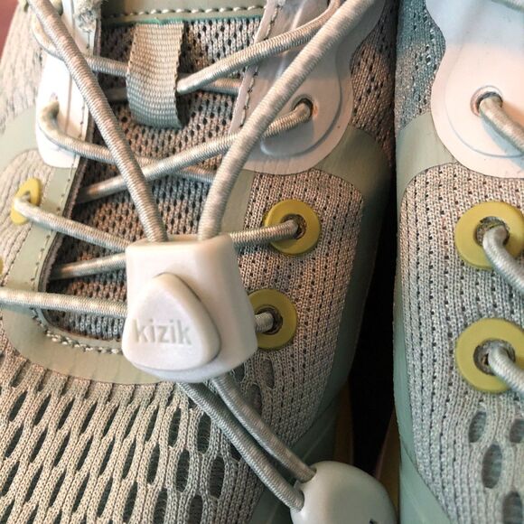 Kizik London Surf Spray Granite Green Womens Athletic Sneaker Sz 9 Slip On - Picture 13 of 16